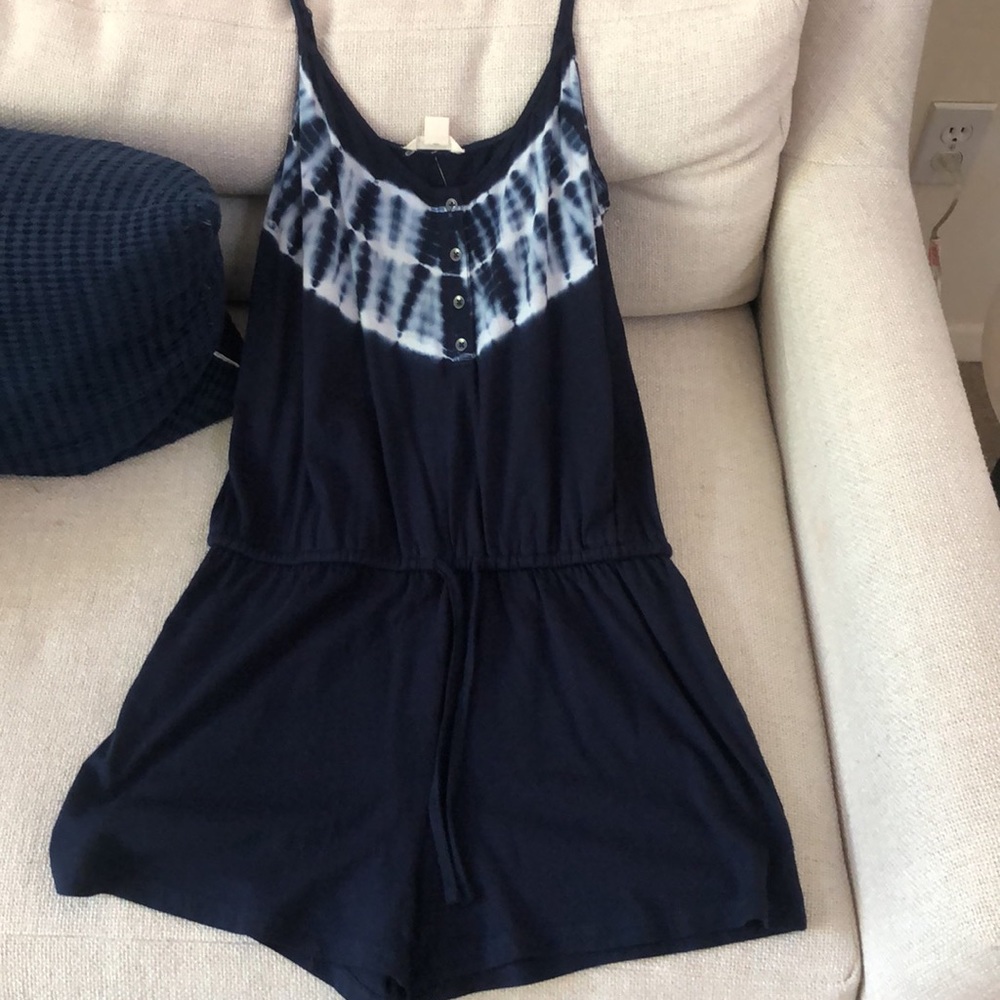 Tie Dye Romper - Picture 2 of 5